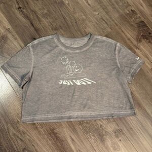 Nike teeshirt Just Do It crop teeshirt The Nike Tee